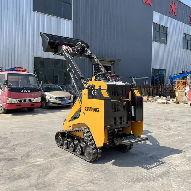 Экспорт небольших автономных мини-погрузчиков Гусеничный мини-погрузчик и строительной техники специального назначения.