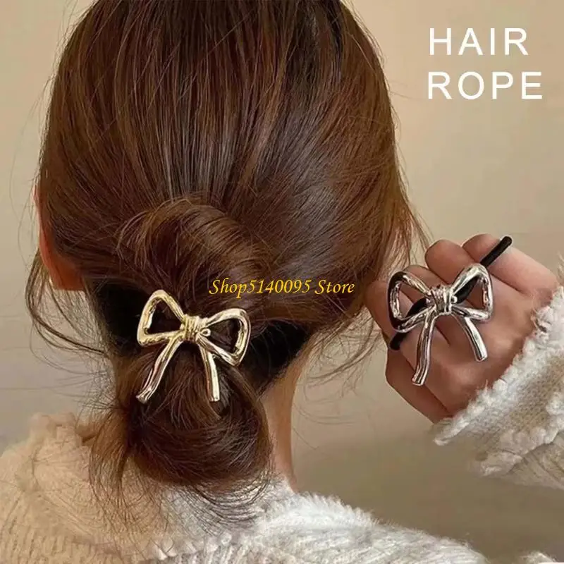 Dxae Scrunchies elásticos Simples Catinaje Ponytail Soporte Anillos cabello Encantador Cabeza cabello para cabello simple