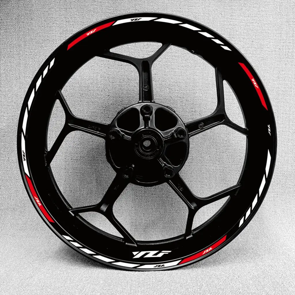 

New high quality Motorcycle Wheel Sticker stripe Reflective Rim For Yamaha R1 R15 R125 R6 R7 MT-09 MT09 MT07 MT10 TRACER