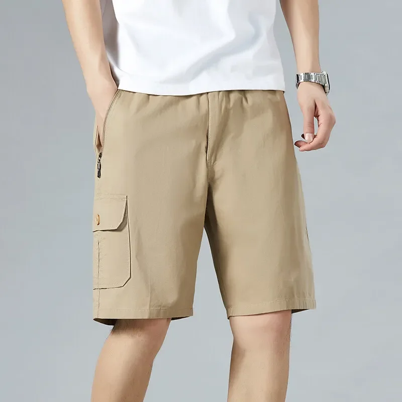 

Large Size Men's Shorts Streetwear Casual Cotton Summer Breathable Fitness Knee Shorts Sports Shorts Sweatwear 5XL