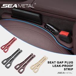 SEAMETAL Car Seat Gap Filler Strip Elastic Soft Auto Seat Crevice Filling Strip Car Center Console Drop Blocker Prevent Falling