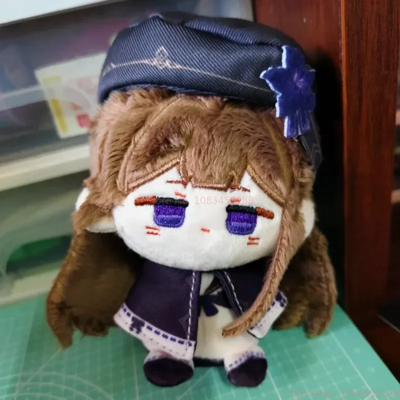 Nueva llegada 10cm Kawaii Honkai Star Rail Kafka Dan Heng Jing Yuan Bailu Yanqing Herta muñecos de día de peluche llavero regalos de cumpleaños