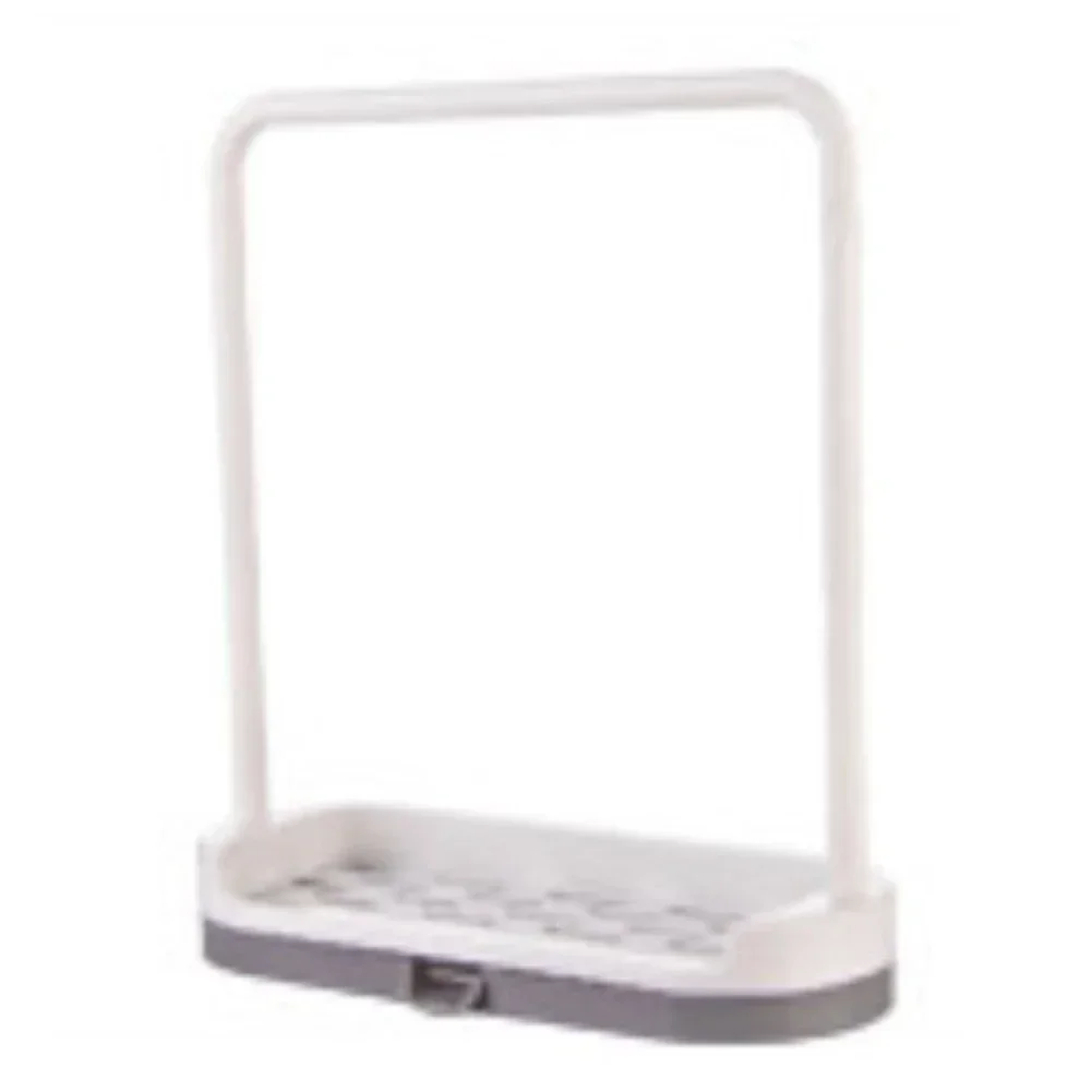 Kitchen Sink Storage Rack Rag Towel Holder Soap Dish Drain Organizer Sponge Hanger Kitchen Counter Accessories view 2