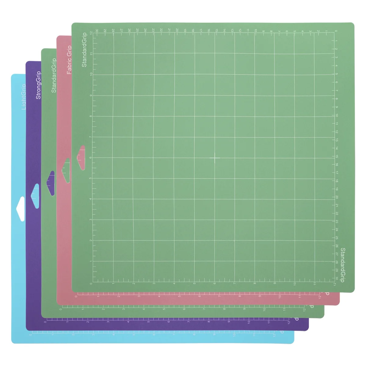 CMHI 5Pack Cutting Mats for Cricut Maker 3/Maker/Explore 3/Air 2/Air/One(12X12 Inch) Quilting Cricket Mats Accessories