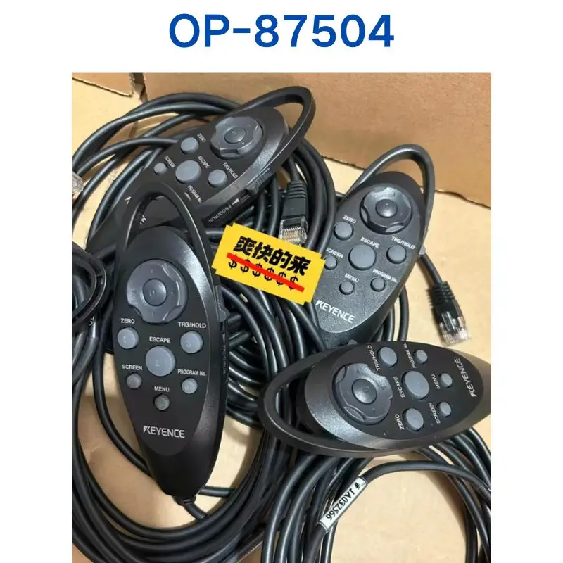 Second-hand test OK  Keyence controller  OP-87504 1 piece