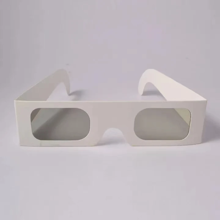 100pcs Chromadepth 3D Paper Glasses Set ,Cardboard 3D Full-Frame Chroma Depth Glasses for Books,Magazines&Schools Education