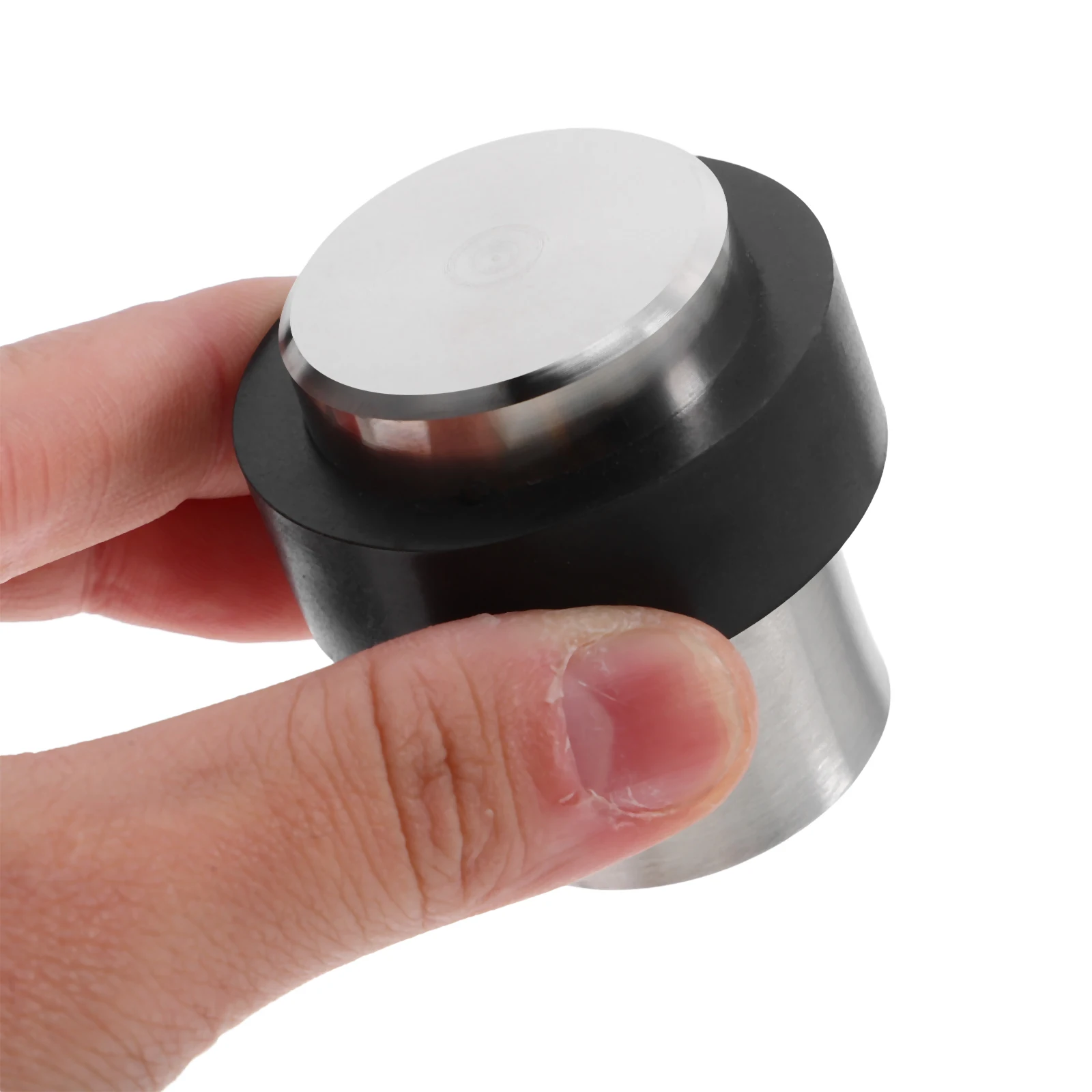 

Cylindrical Door Stopper Heavy Duty Floor Mount Wall Protector For Home Office Security Noise Reduction Slam Prevention