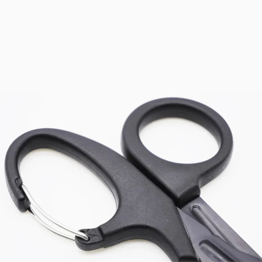 1 Pc 18.5cm Emergrncy Scissors Rhino Medical Scissors Trauma Shears Fluoride-Coated Stainless Steel Bandage Shears