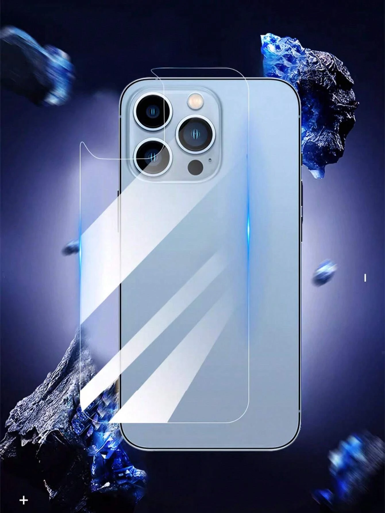 NNBILI 5PCS Zurück Bildschirm Gehärtetes Glas Für iPhone 16 15 12 14 13 11 Pro Max 16e 12 13 mini Handys Hinten Screen Protector Filme – Detail 6