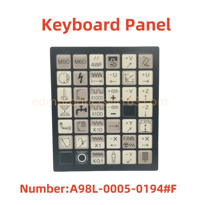 

keyboard mask A98L-0005-0194#F keyboard panel control panel for Fanuc DWC-iD,iE,400.600iA