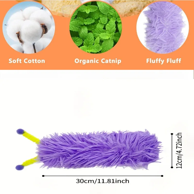 Catnip Plush Cat Pillow Toy 4
