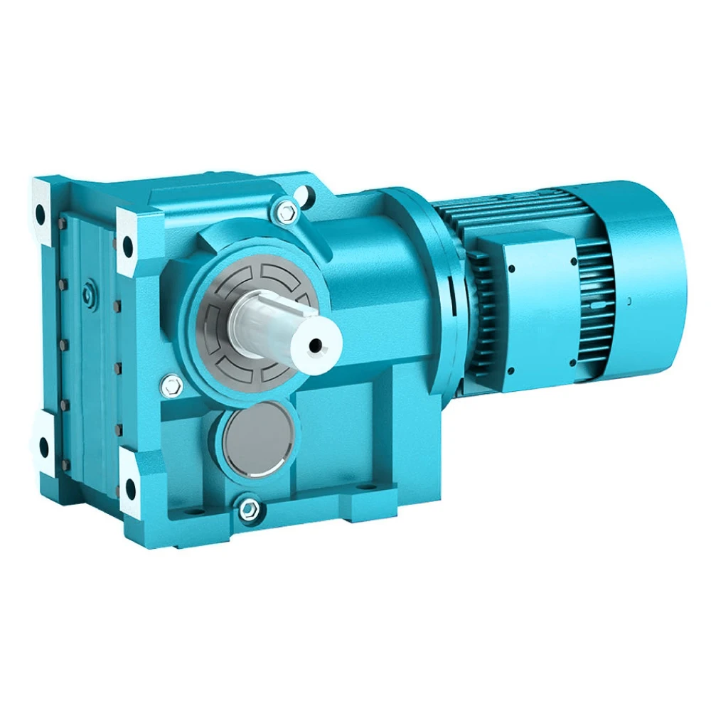 Hot Sale High Torque 90 Degree Gearbox with Electric Motor 9 ~19KNM Speed Reducer Helical Gearing Arrangement ODM  izable