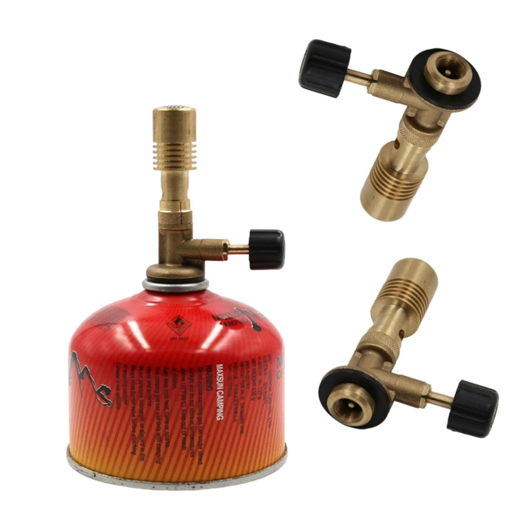 

Welding Torch Gas Burner Flame Gun High Temperature Brass Copper Gas Torch Brazing Solder Gas Burner Head for Outdoor BBQ