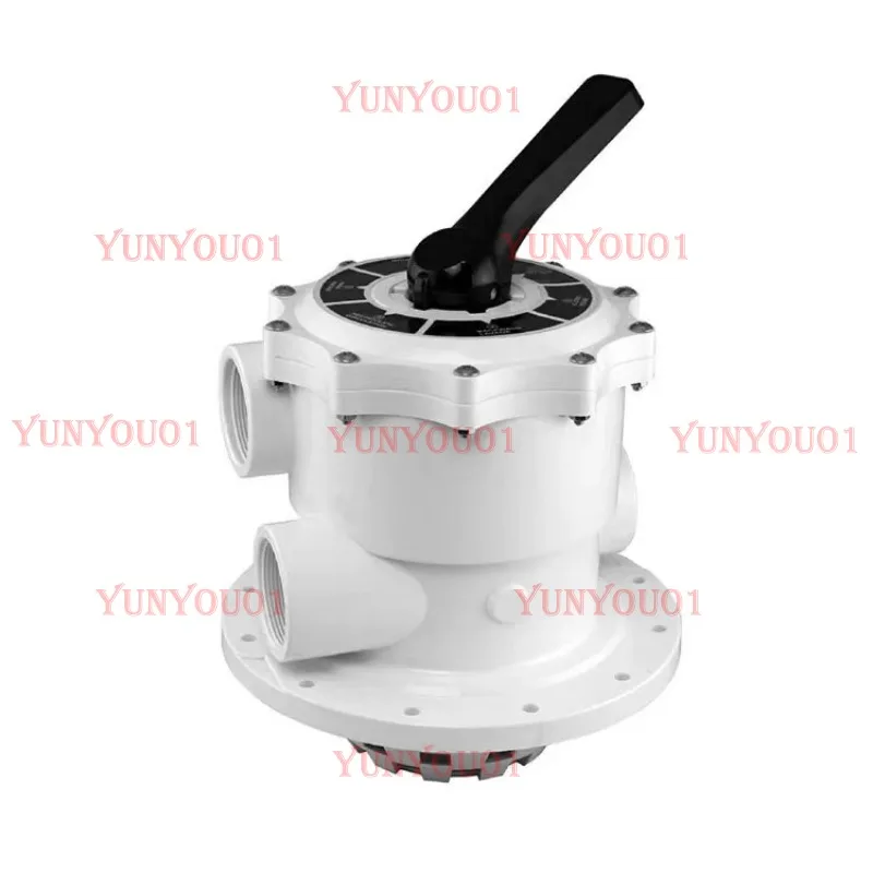 AA Swimming Pool Filter Sand Tank 6 Position Valve 2Inch Top Mount Valve Head Water Treatment Multi Port Valve Flange Connection