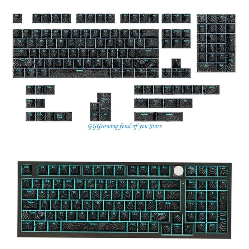 

H9EB 135Keys PBT прозрачный
