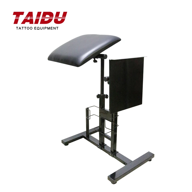 TAIDU-Station de tatouage mobile portable réglable, seau pour touristes, médications recommandées, support d'assistance de bras pour la beauté