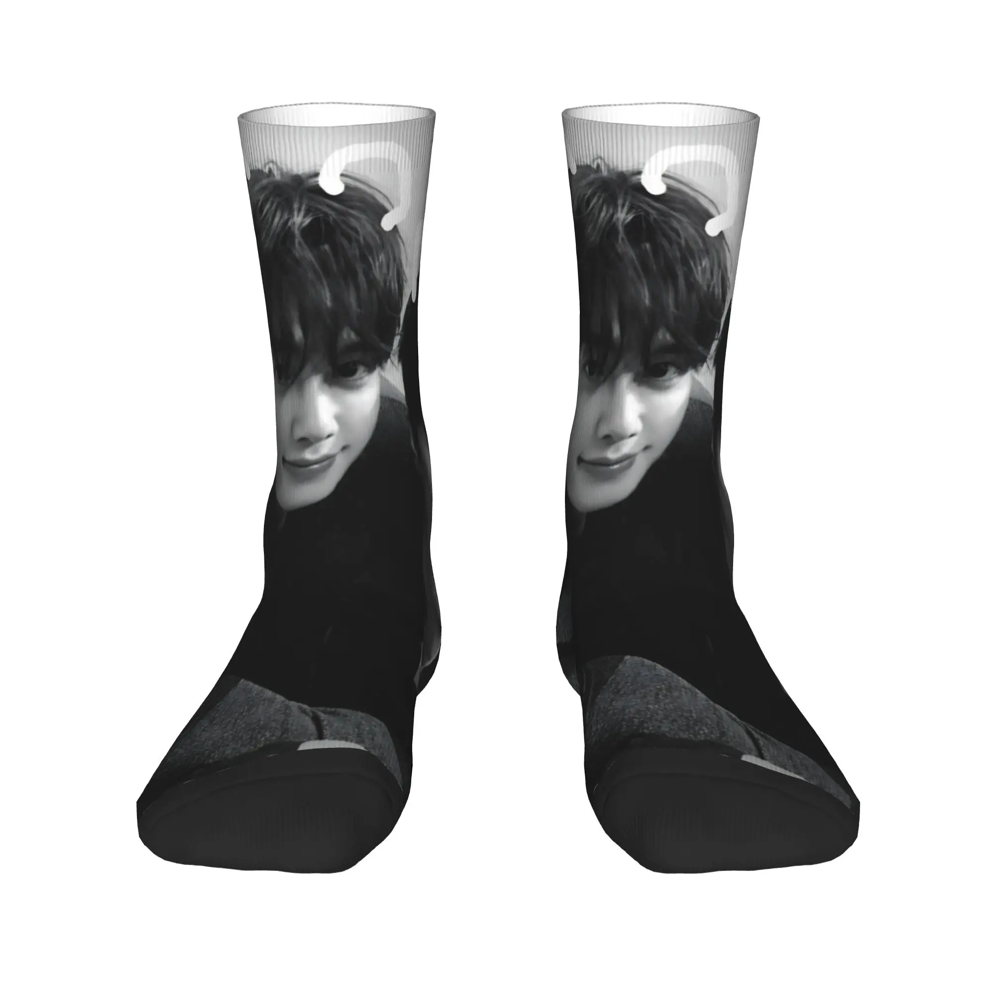 Kdrama Four Hands Two Sonatas Stockings Women Men  Socks Comfortable Vintage Socks Autumn Outdoor Non-Slip Pattern Socks Gift
