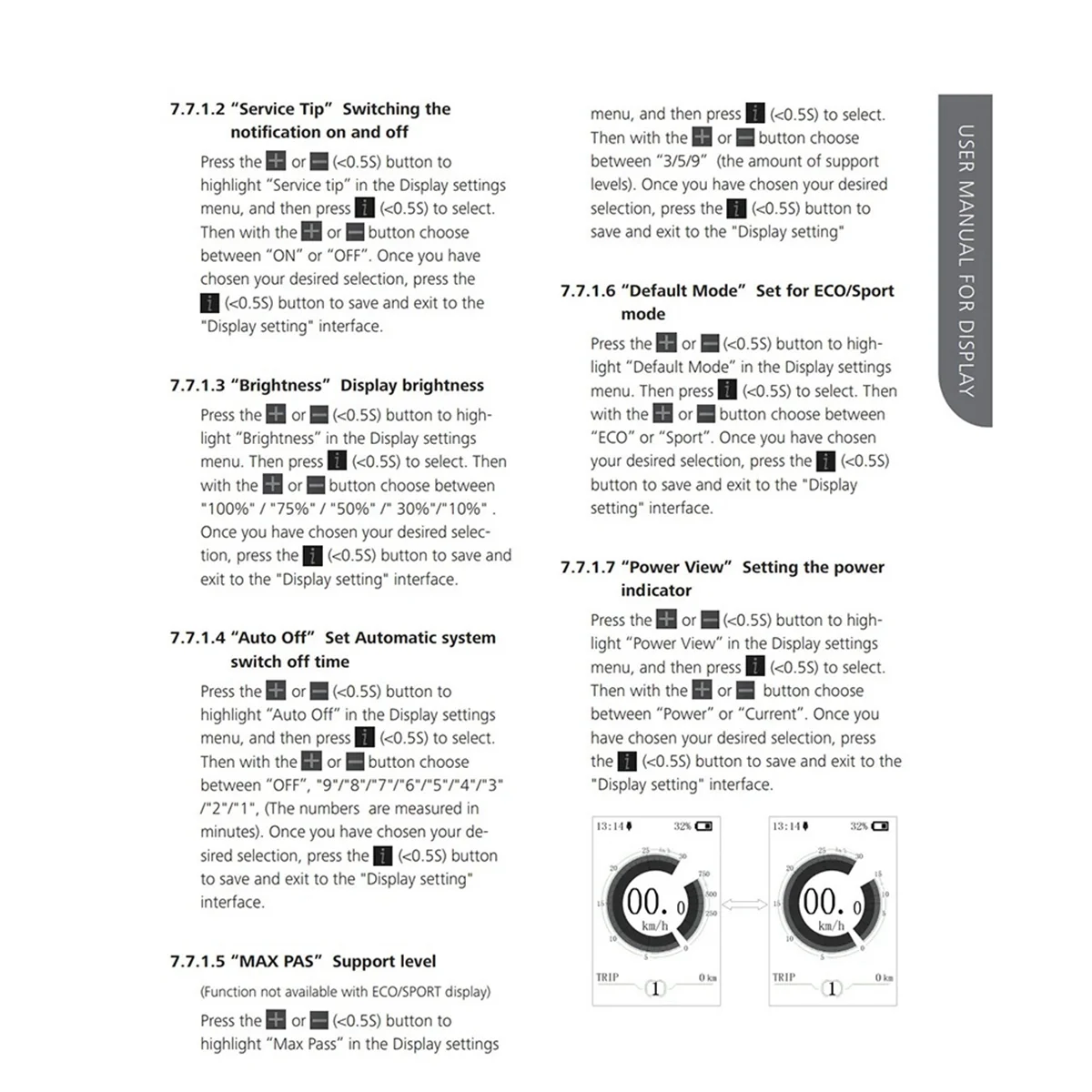 

For Bafang DPC18 CAN Canbus Display for Bafang M500 M600 M510 M820 Mid Drive CAN Protocol Motor with Plug(B) HOT
