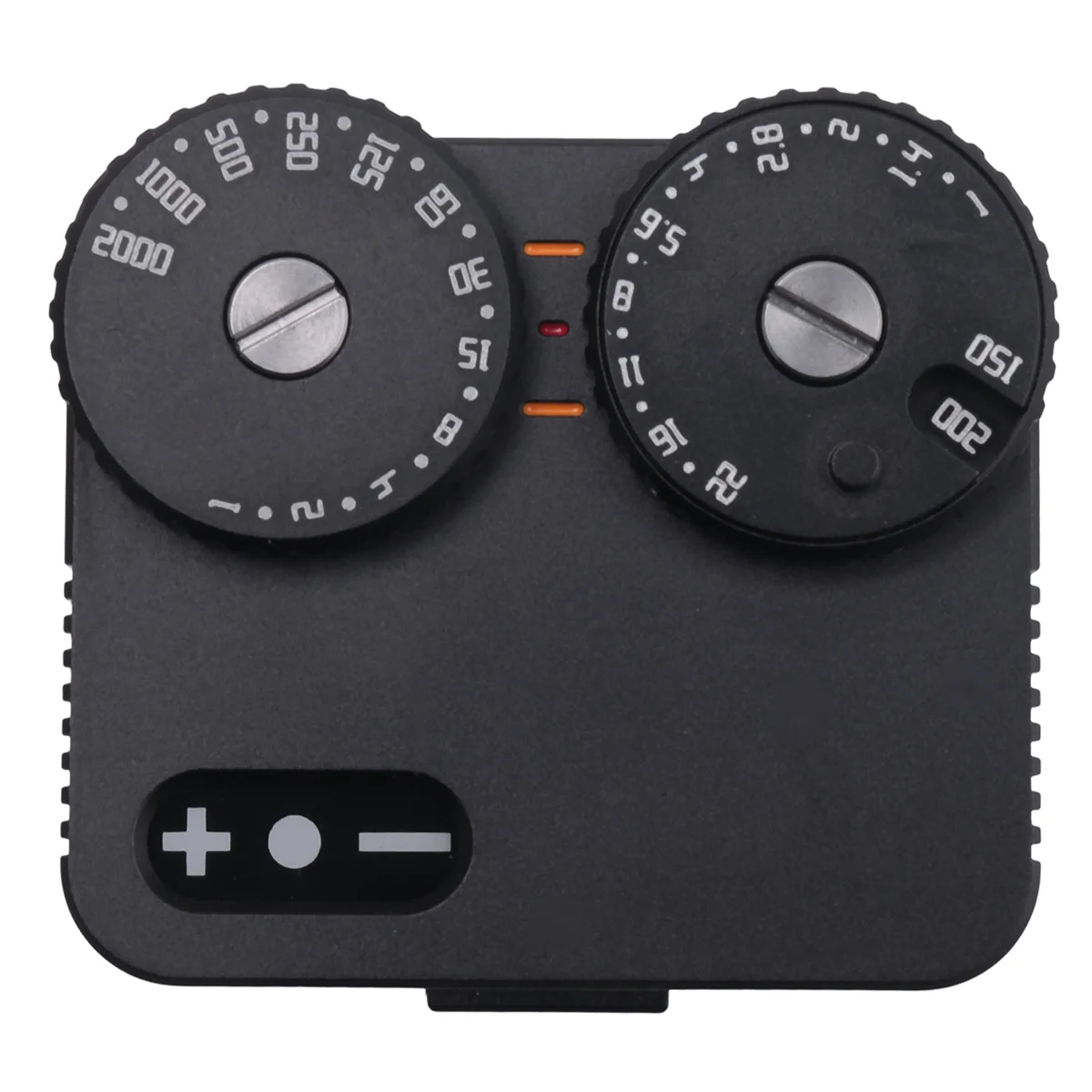 

Photometer Light Meter II Cold Shoe for DSLR Film Camera Light Meter 12 Shutter Speed Photography Accessories(Black)