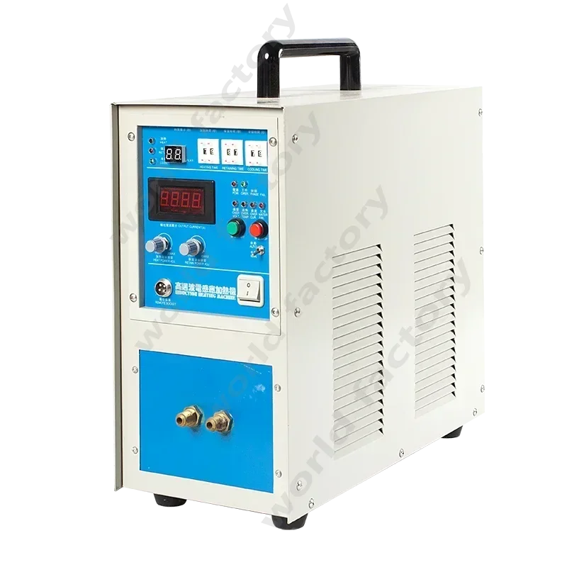 25KW 30-100KHz High Frequency Induction Heater Furnace ZVS Induction Heater Silver Gold Melting Furnace with CE