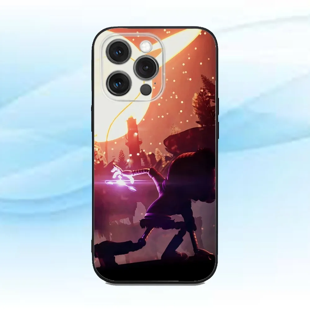 Game M-Murder Drones  Phone Case For iPhone 16,15,14,13,12,11,Pro,X,XS,Max,XR,Plus,Mini Soft Black Cover