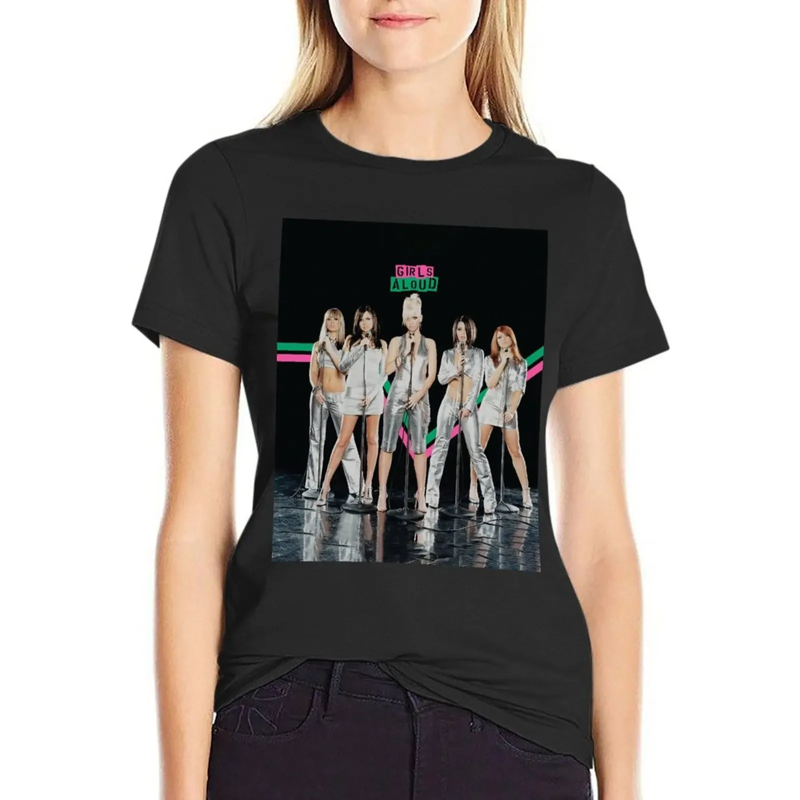 

GIRLS ALOUD - SOUND OF THE UNDERGROUND T-shirt graphics korean fashion tight shirts for Women