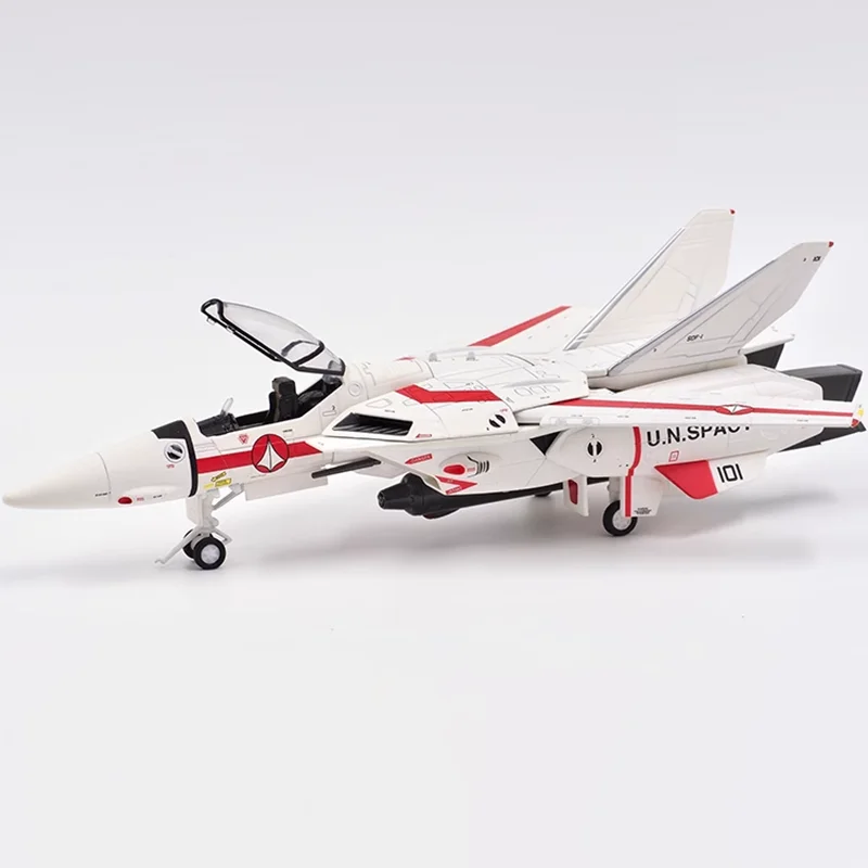 Calibre Wings 1/72 Scale Battlestar Macross VF-1J A Rick Hunter Alloy CA72RB09 Military Air Force Combat Aircraft Model Toy Gift