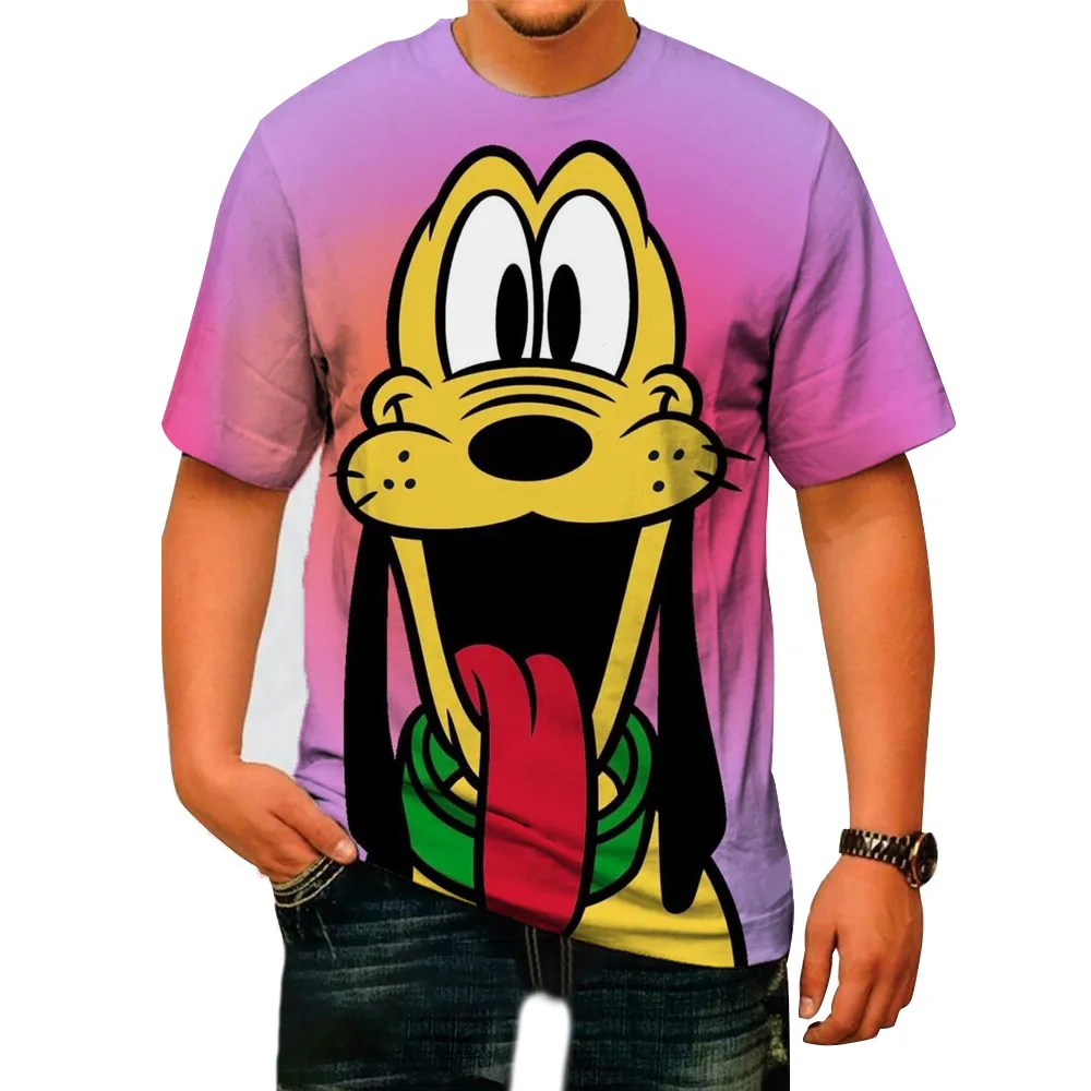 

Goofy Summer Disney T-Shirts Goofy Cartoon Anime 3D Print Streetwear Men Women Fashion T Shirt Goofy Tees Tops