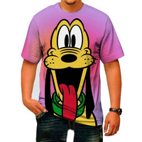 Goofy Summer Disney T-Shirts Goofy Cartoon Anime 3D Print Streetwear Men Women Fashion T Shirt Goofy Tees Tops