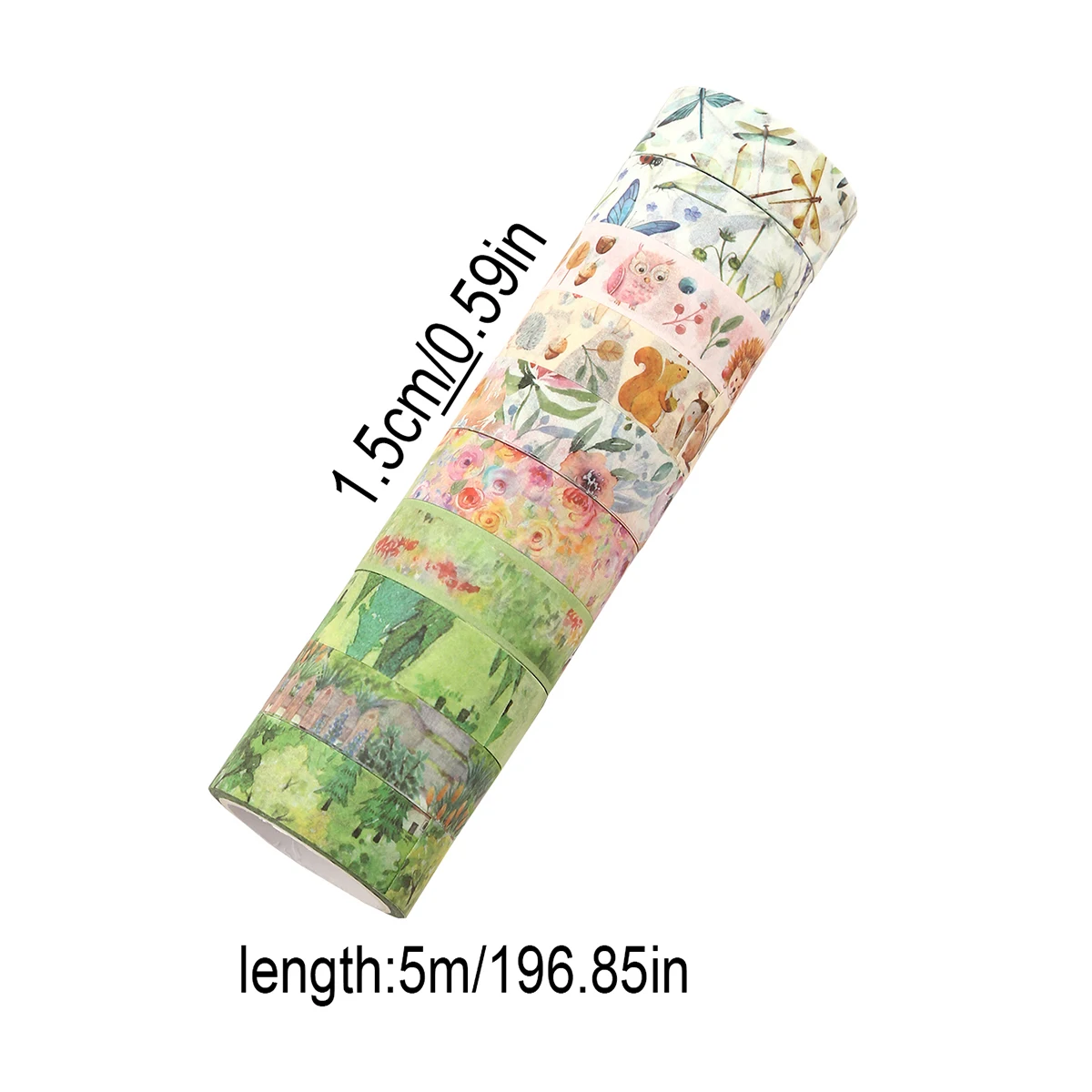 Four Seasons Washi Tape Diary Decoration DIY Masking Adhesiva Scotch for Scrapbooking Supplies  Festival Party Accessories Gift