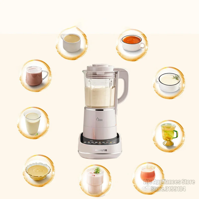 Joyoung Food Blender Mixer Light Sound Multifunction Soymilk Maker Detachable Blade Sets 35000RPM Wall-breaking Blender L18-P660