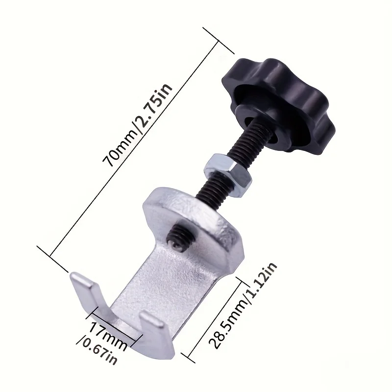 1pc car wiper arm puller wiper arm tool for removing wipers, auto repair tool for fixed wiper arm remover view 4