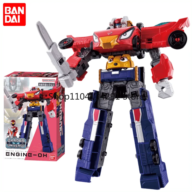 

Original Bandai Dx Super Sentai Universe Go Onger Go On King Transformable Combination Robot Anime Toy Peripheral Birthday Gift