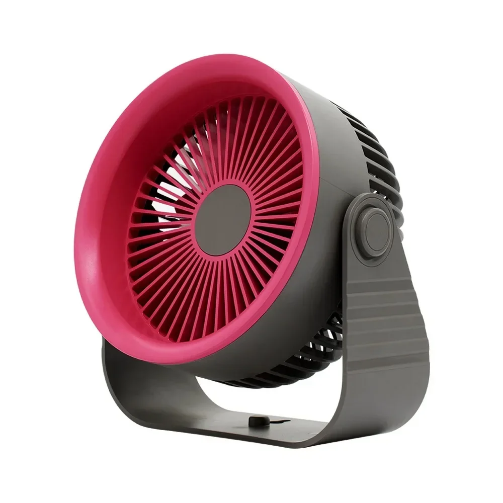 

Desktop Fan Air Circulation Fan 3600mAh Four Wind Speeds Punch-free Wall Mounting Noise Reduction Function Is Obvious for Office