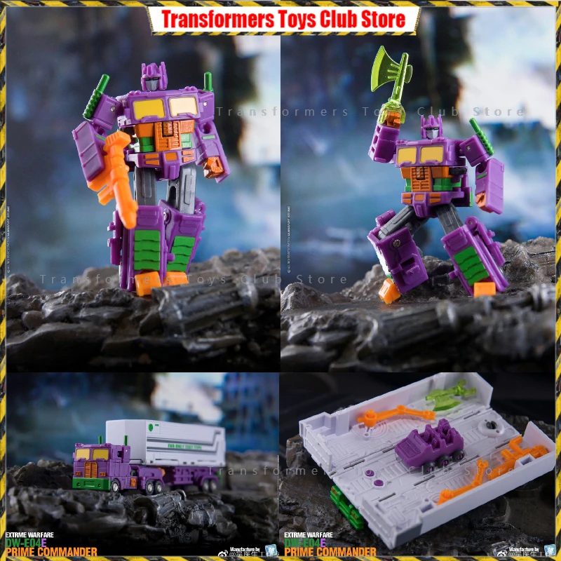 

В наличии Dr.Wu Transformation Toy DW-04E EVA Color Prime Малый масштаб KO Optimus Prime Фигурка Подарочная коллекция Хобби