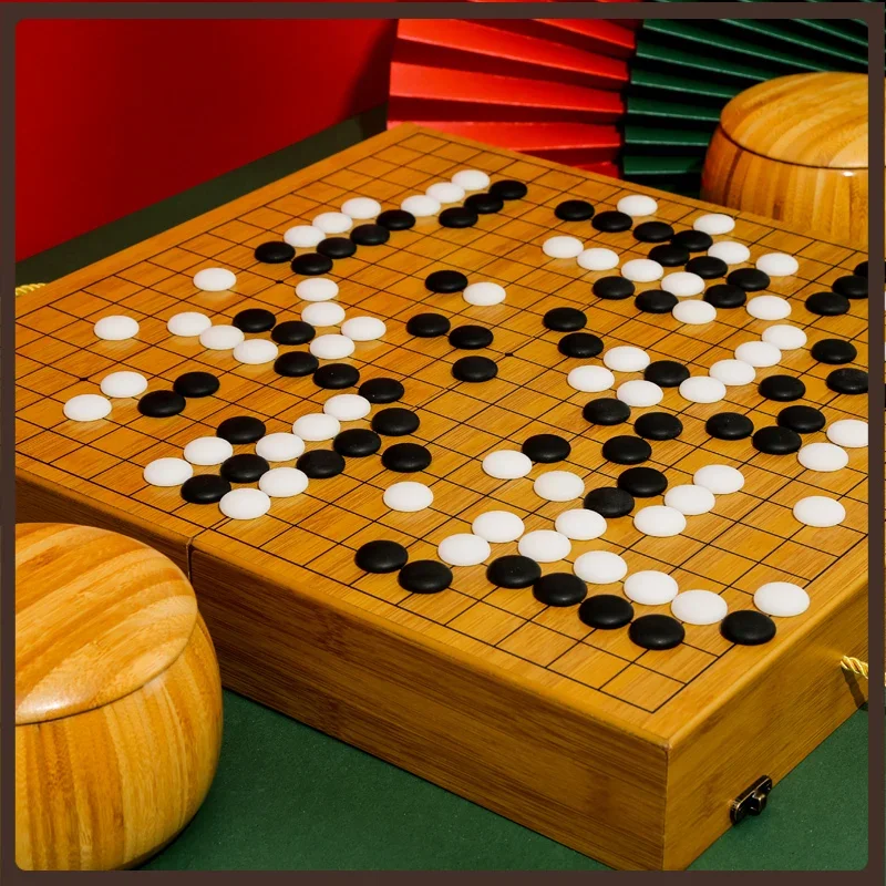 

International Go Chess Professional Educational Toys Go Chess Wooden Board Games For Adults Giochi Da Tavolo Family Game