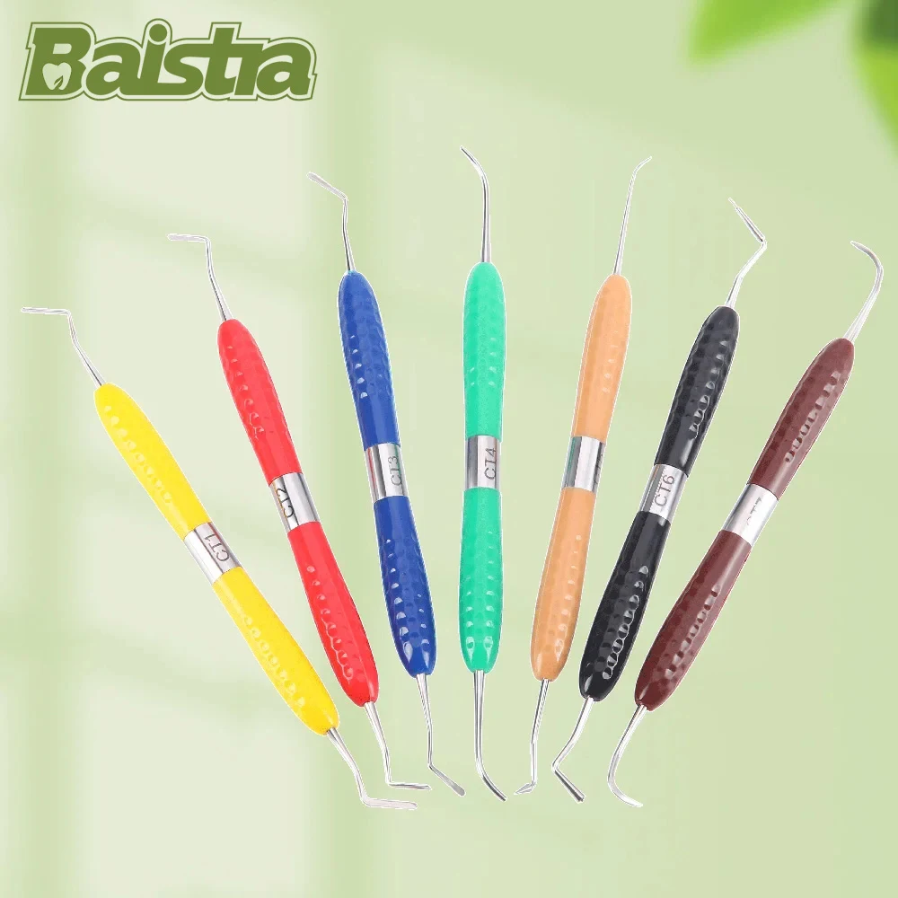 

1 Pcs BAISTRA Dental Resin Filler Aesthetic Restorationtool High Quality Fit For Resin Knife Plastic Dresser 7 Models Optional