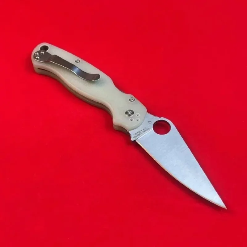 C81 Pocket Folding Knife CPM-S30V Blade G10 Handle Ball Bearing EDC Camping Outdoor Hunting Tactical Self-defense Hand Knives