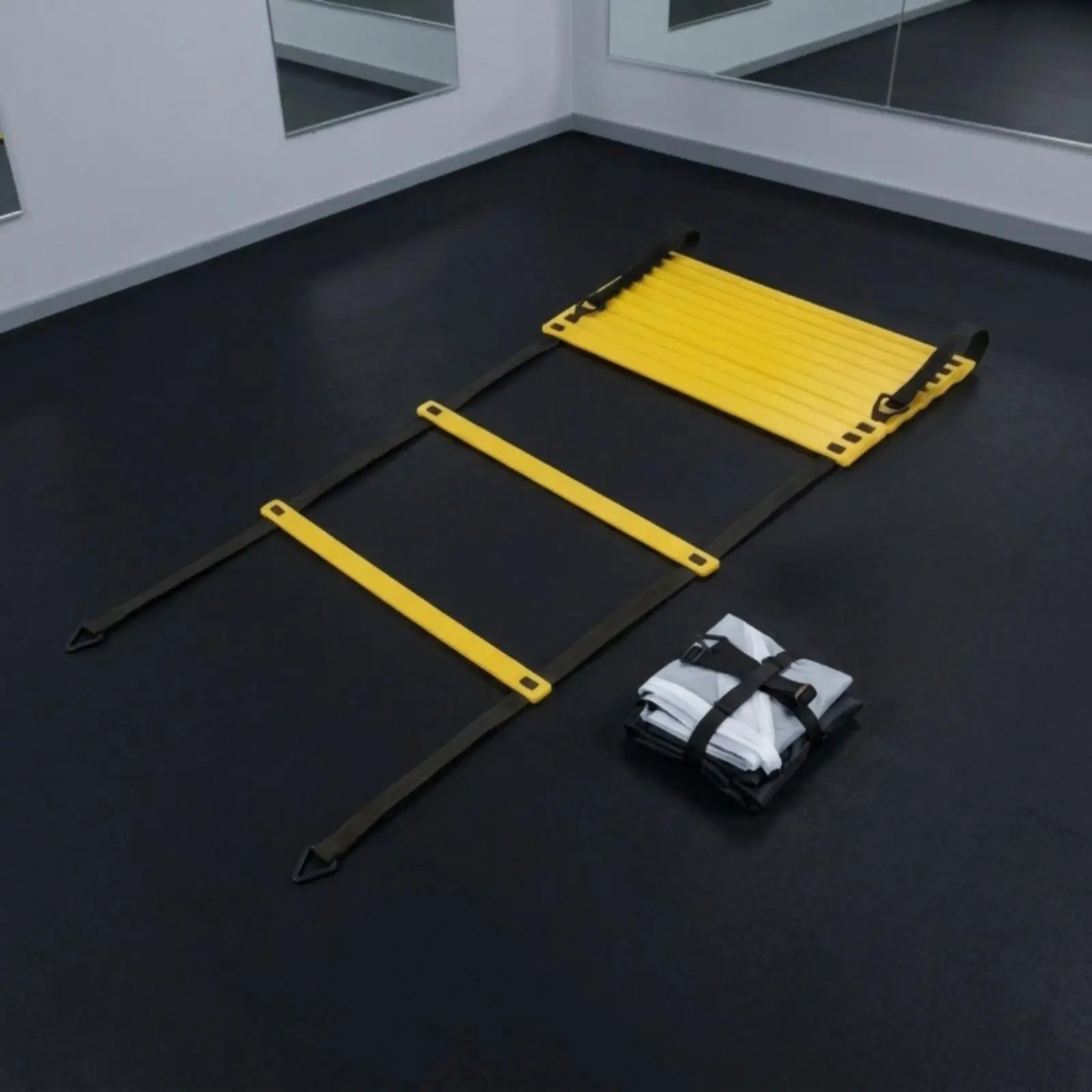 Agility Training Kit with Parachute Adjustable Speed Ladder Sturdy for Coaches