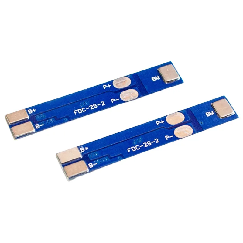 Tablero protector Paquete de batería de litio de 2 celdas 7,4 V 8,4 V, alta corriente 3A, protección contra sobrecarga y sobredescarga
