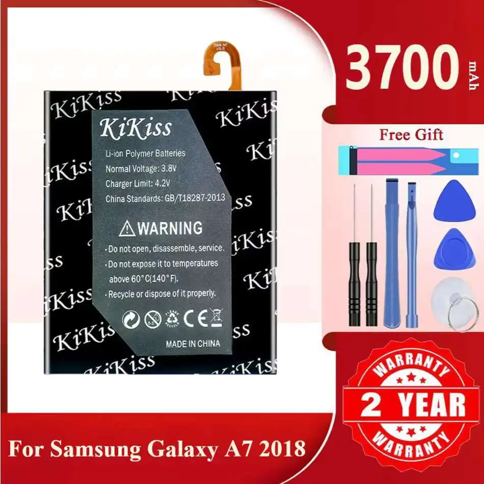 

3700mAh Battery EB-BA750ABU For Samsung Galaxy A7 (2018) A750 SM-A750F/DS SM-A750FN/DS A750F A750FN A750G A750GN +Tools