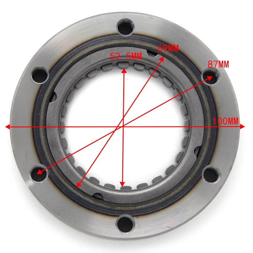 Motorcycle Starter Clutch One Way Bearing For SUZUKI AN400 Burgman 400 K3 K6 X K2 DR250SE 12600-15810 12600-15822 12600-15824