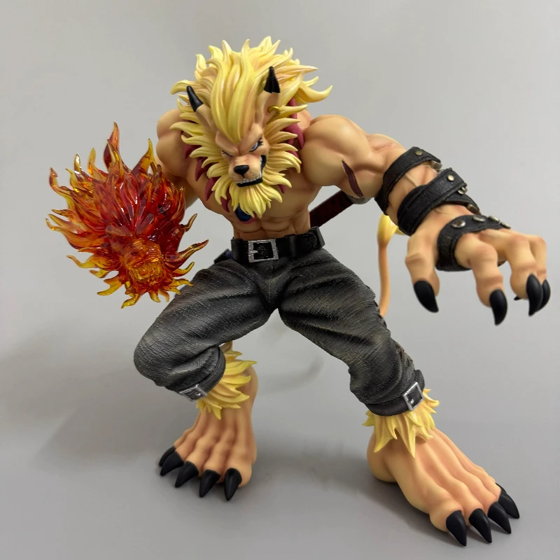 

Anime Digimon Soar Figures Statue Leomon Figure Pvc Model Collectible Deskdesk Decoration Toy Adult Kids Toy Christmas Gifts