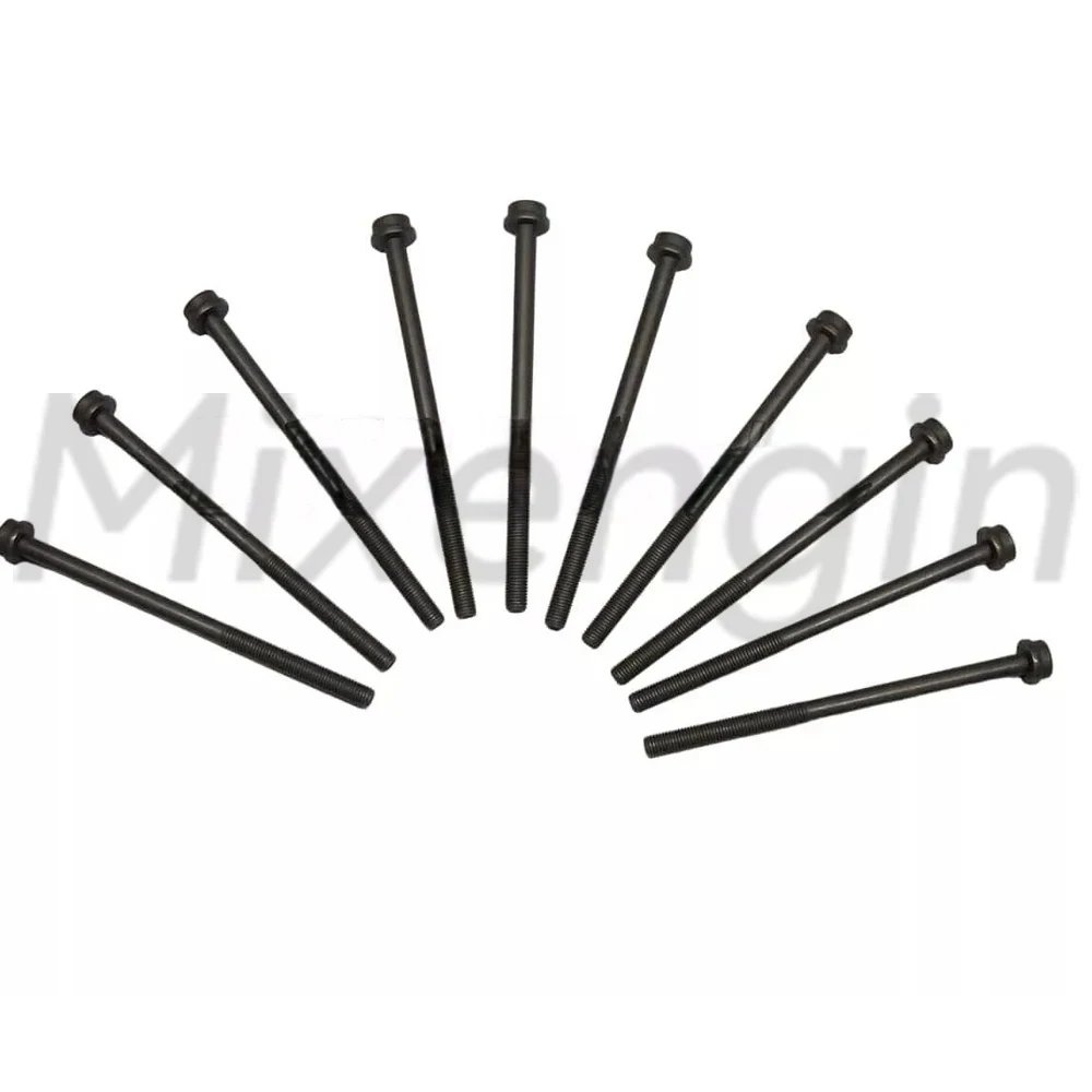 Engine Parts Head Bolts Fit 306PS AJ126 3.0 V6 GAS For Jaguar F-Pace XJ XE Land Rover Range Rover Discovery 3.0L 12-21 AJ812892