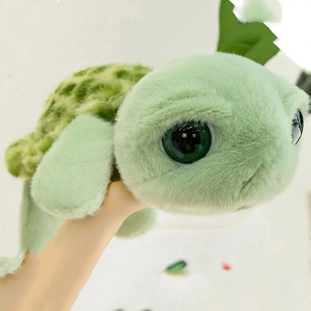 Fluffy Sea Tortoise Plush Toys Soft Cartoon Animal Sea Turtle Pillow Cute Collection Turtle Animal Doll Kids Birthday Christmas