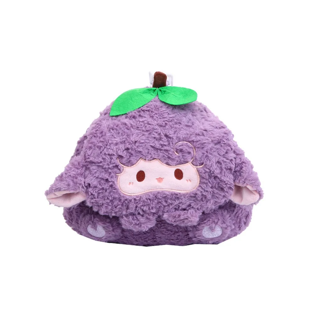 

PP Cotton Sheep Flip Plush Schoolbag Collection Large Capacity Shoulders Dual Use Knapsack Fluffy Portable