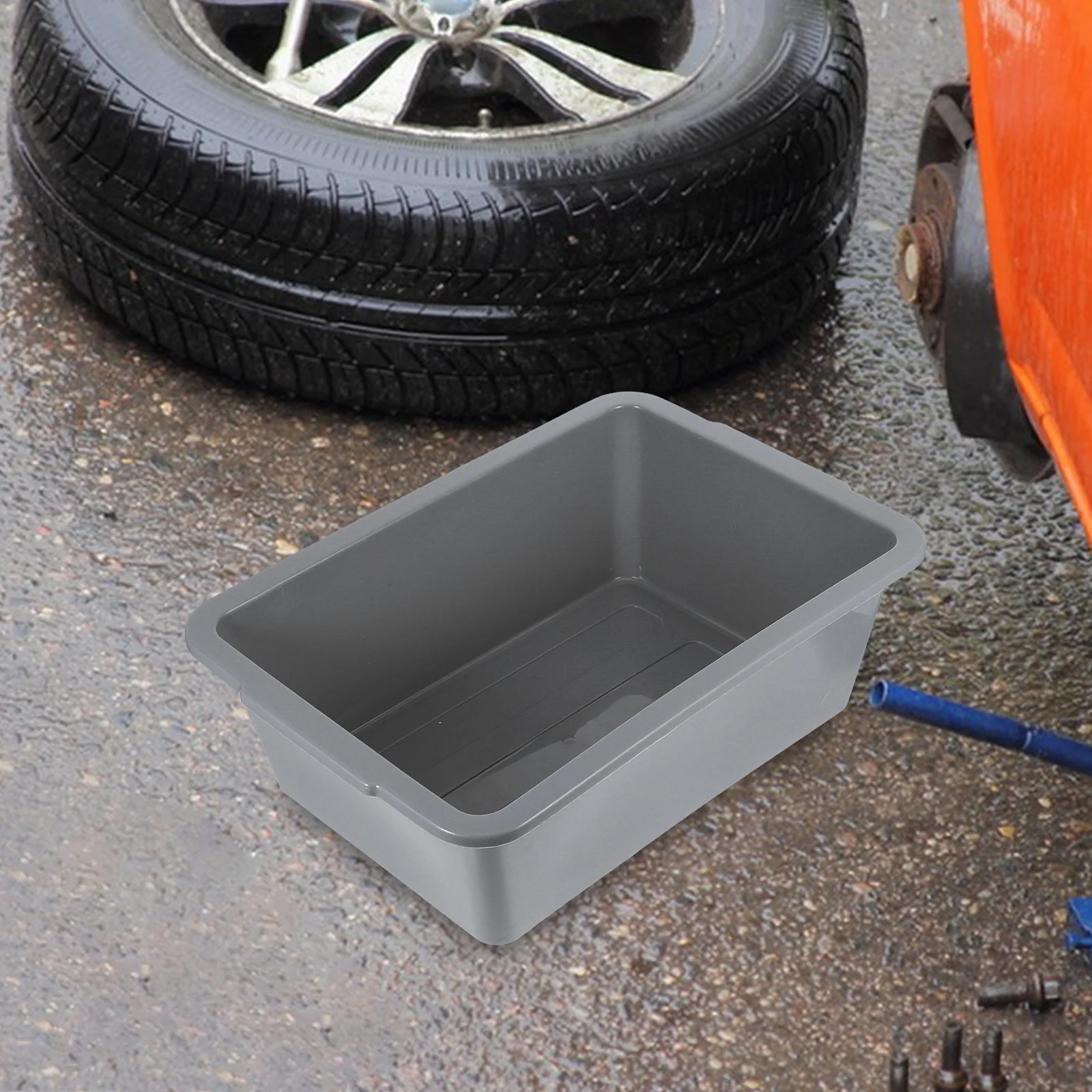 

Thickened Plastic Oil Drain Pan for Cars Multi Functional Engine Oil Collection Tray with Smooth Surface for Easy Maintenance