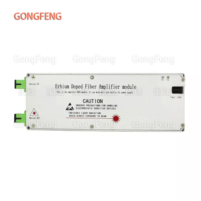 NEW FTTH CATV Fiber Amplifier Mini EDFA Erbium-Doped Single Port 20~23dBm Independent Amplifier Module Low Noise DFB Wholesale