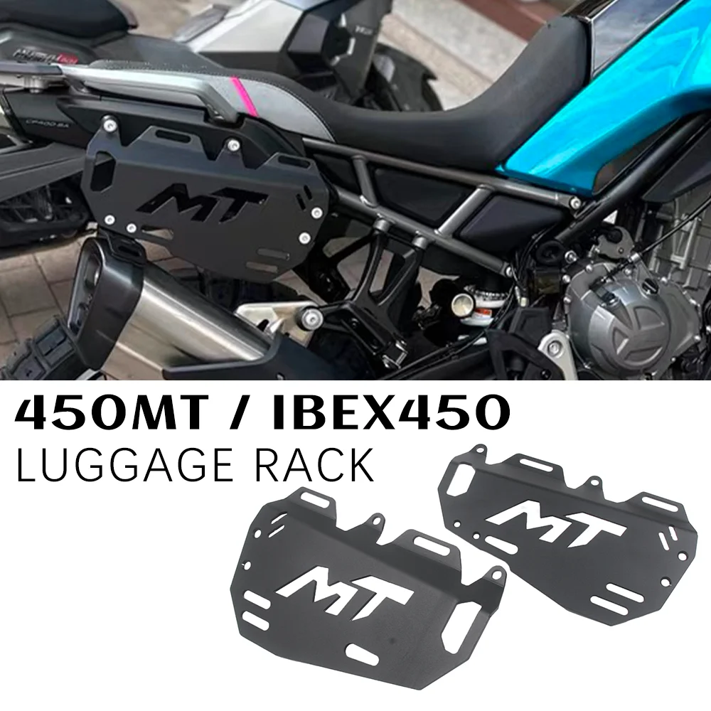 

for CFMOTO 450MT 450 MT Accessories Motorcycle Luggage Rack For CF-Moto MT450 Sidebox Bracket IBEX450 Saddlebag Support Mounting