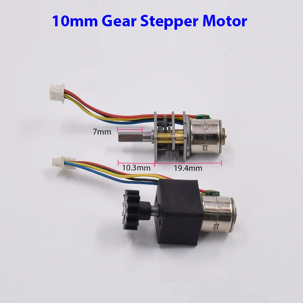 DC 5V Micro Mini 10BY 10mm Gear Stepper Motor 2-phases 4-wire Reduction Stepping Motor for Digital Camera Lens zoom Robot